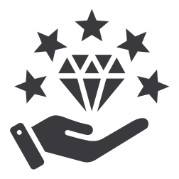 Durability and true value logo, highlighting the long-lasting quality of Missouly’s pet memorial jewelry.