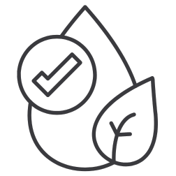Hypoallergenic and safe symbol, designed for Missouly’s pet memorial jewelry collection for sensitive skin.