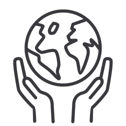 Sustainable choice logo, emphasizing Missouly’s environmentally-friendly pet jewelry.